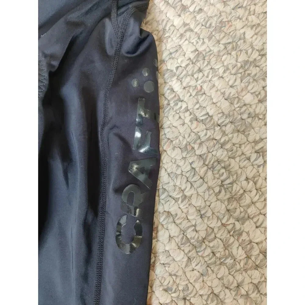 Craft Women's Essence Cycling Knickers Padded USPF50 Sz XS Black Cropped Pants‎ - Picture 7 of 11